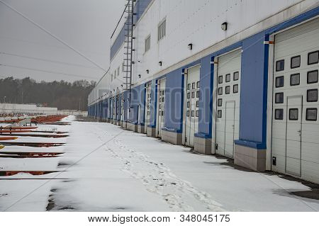 Subway Train Service Depot. Moscow, Russia