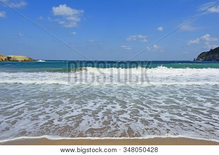 The Black Sea At Kilimli Bay, Near Agva, Sile, In North West Turkey