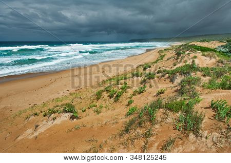 A Thunderstorm Approaching Waitpinga Beach