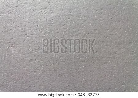White Textured Styrofoam Background. White Background. White Polyfoam. White Backdrop.