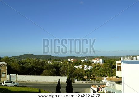 Querenca, Algarve, Portugal - October 6, 2014 : Querenca Town In The Serra De Monchique Mountain Ran