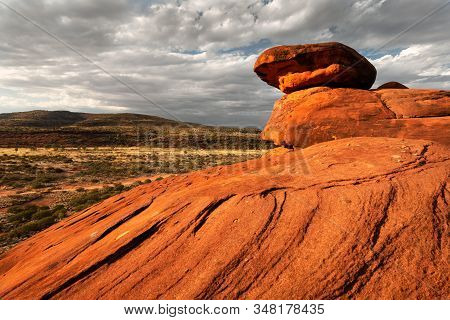 View From Kalarranga Lookout In Finke Gorge National Park