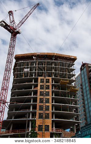 Bellevue, Wa Usa August 4, 2015:  The City Of Bellevue Experienced Unprecendented New Construction I