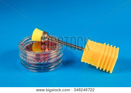 A Set Of Cosmetic Tools For Manicure And Pedicure