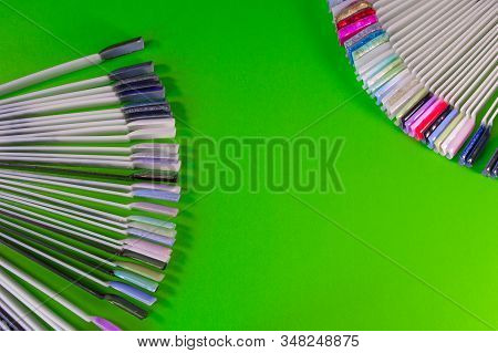 A Set Of Cosmetic Tools For Manicure And Pedicure
