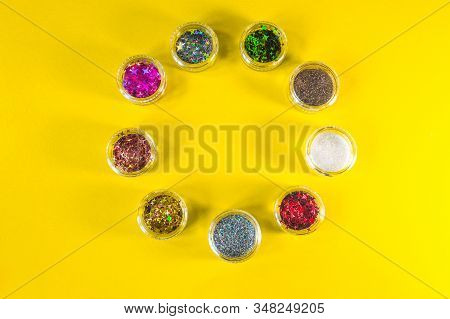 A Set Of Cosmetic Tools For Manicure And Pedicure