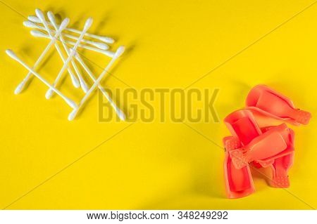 A Set Of Cosmetic Tools For Manicure And Pedicure