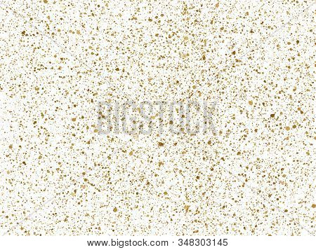 Gold Spot One White Background For Design Templates For Brochures, Flyers, Card, Banners. Abstract M