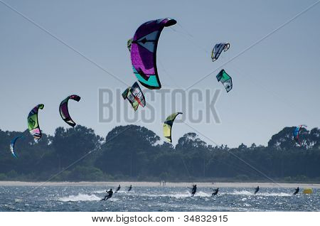 ผู้เข้าร่วมชิงแชมป์แห่งชาติ Kitesurf โปรตุเกส 2012