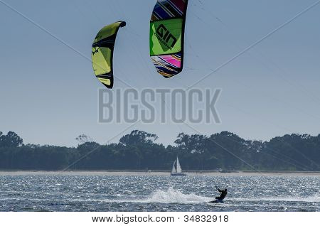 ผู้เข้าร่วมชิงแชมป์แห่งชาติ Kitesurf โปรตุเกส 2012