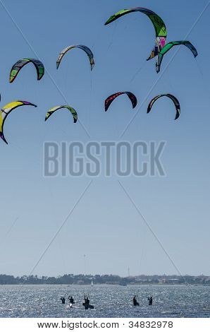 ผู้เข้าร่วมชิงแชมป์แห่งชาติ Kitesurf โปรตุเกส 2012