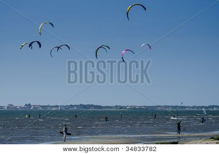 ผู้เข้าร่วมชิงแชมป์แห่งชาติ Kitesurf โปรตุเกส 2012