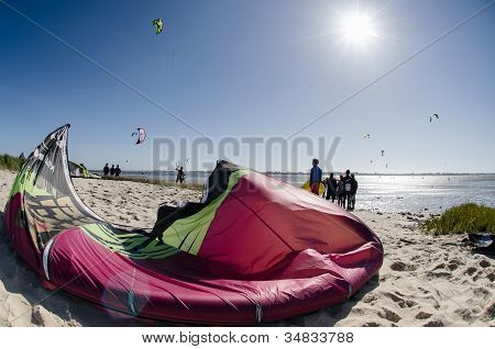 ผู้เข้าร่วมชิงแชมป์แห่งชาติ Kitesurf โปรตุเกส 2012