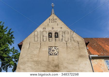 Facade Of The Monastery Church In Holm Village Of Schleswig, Germany