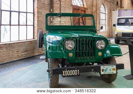 Cordoba Argentina January 29 Jeep Ika Exposed In The Industrial Museum Of The City Located In Sarmie