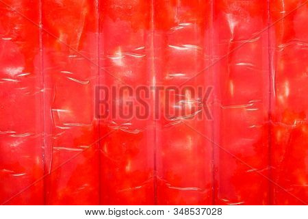 Crab Stick.background Of Crab Sticks.the Texture Of The Crab Meat.