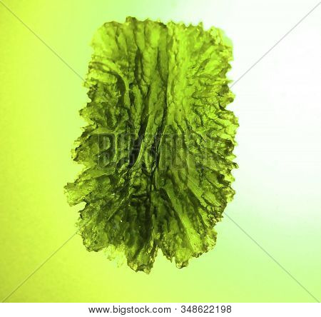 Czech Moldavite Isolated
