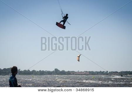 ผู้เข้าร่วมชิงแชมป์แห่งชาติ Kitesurf โปรตุเกส 2012