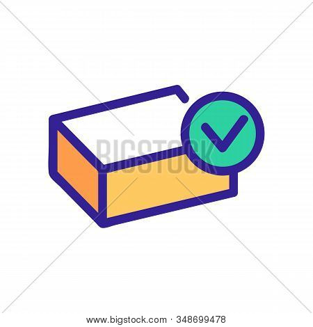 Latex Icon Vector. A Thin Line Sign. Isolated Contour Symbol Illustration