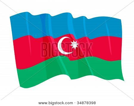 Azerbajdzsán zászlaja