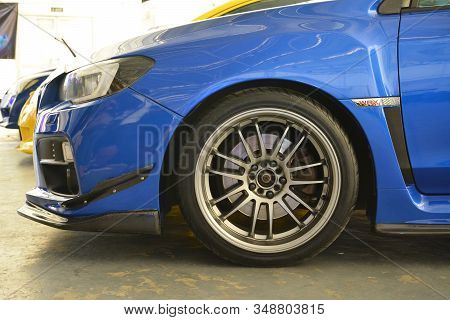 Pasig, Ph - Feb. 1: Subaru Wrx At Love, Cars, Babes 6 On February 1, 2020 In Metrotent Convention Ce