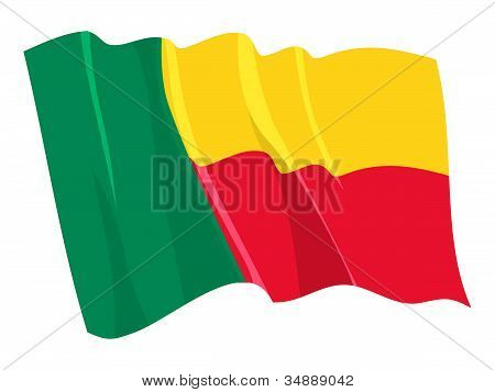 Benin zászlaja