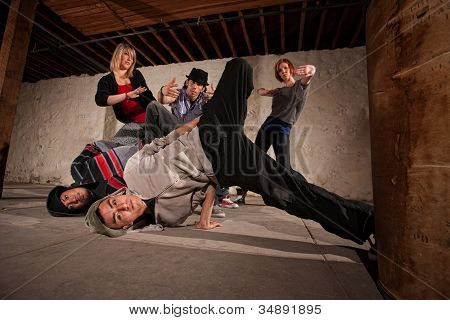 Headspin přistání