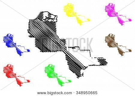 Pasadena City, Texas (united States Cities, United States Of America, Usa City) Map Vector Illustrat