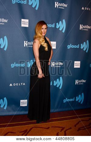 LOS ANGELES - 20 apr: รูเมอร์โฮฟ WIllis มาที่รางวัลสื่อ GLAAD 2013 ที่โรงแรมเจดับบลิวแมริออทในเม.ย.