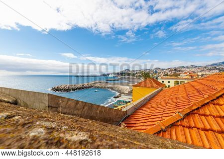 Sao Tiago Fortified Castle  In Funchal, Madeira, Portugal