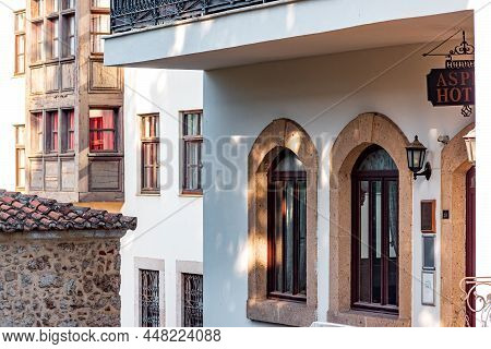Antalya, Turkey - November 15, 2021: Architecture In Kaleiçi, Historical City Center
