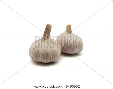 Aglio isolata On White Background
