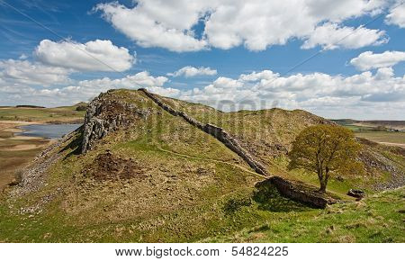 Sycamore Gap On Hadrian's Wall
