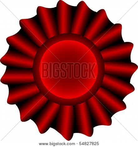 Red Vector Label