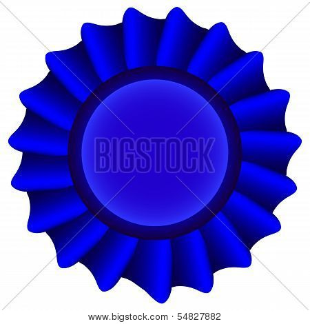 Blue Vector Label