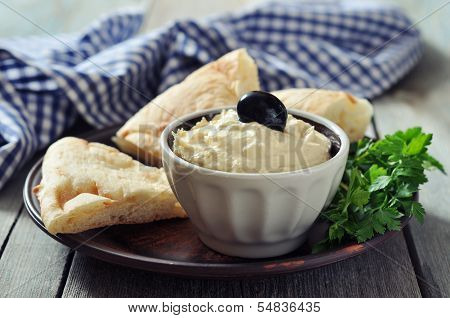 Bowl Of Fresh Hummus