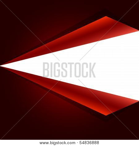 Red Paper Torn Vector Format, Background For Your Design