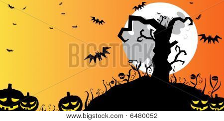 Halloween tausta