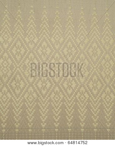 Thai art pattern on fabric.