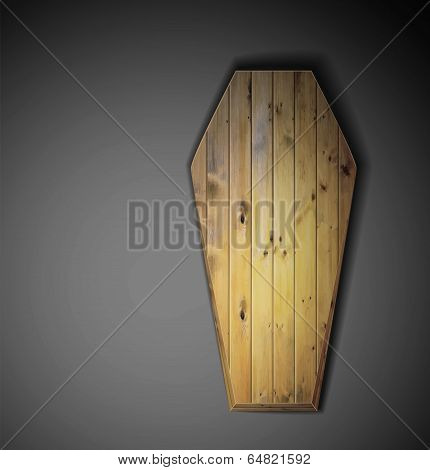Wooden Coffin