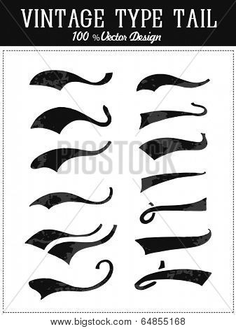 vintage college tail collection