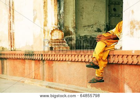 Itmad-Ud-Daulah's Tomb at Agra, Uttar Pradesh, India