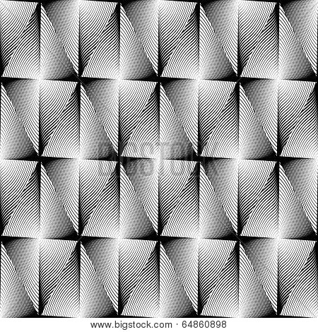 Design Seamless Diamond Trellised Pattern