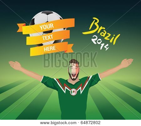 Mexican football fan 