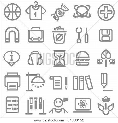 25 School And College Icons