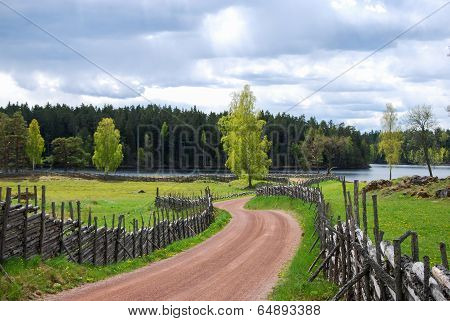 Old Fashioned Gravel Road