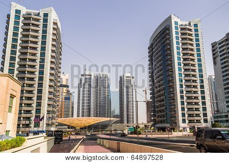 Dubai Marina Cityscape, Uae