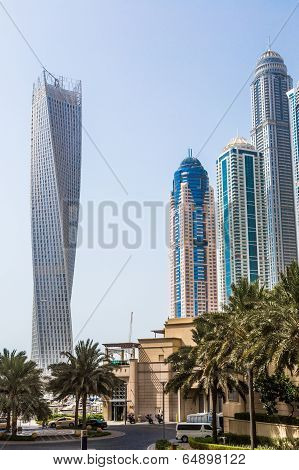 Dubai Marina Cityscape, Uae