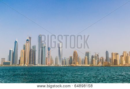Dubai Marina Cityscape, Uae