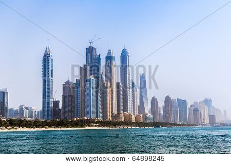 Dubai Marina Cityscape, Uae